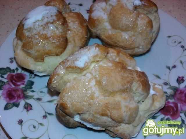 Ptysie z bitą śmietaną Eweliny Ptysie z bitą śmietaną Eweliny