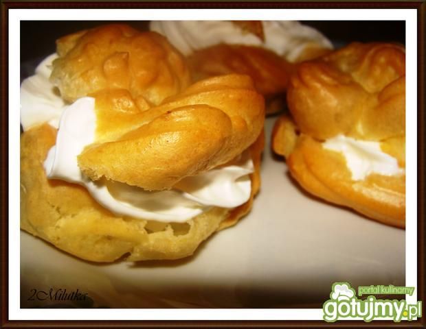 Ptysie z bita śmietaną wg Milutkiej