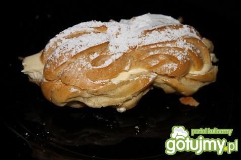 Ptysie z masą karpatkową  Ptysie z masą karpatkową