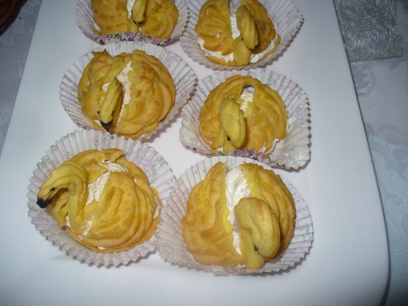 Ptysiowe łabędzie Ptysiowe łabędzie