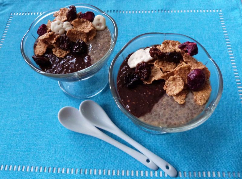 Pudding bananowo-kakaowy