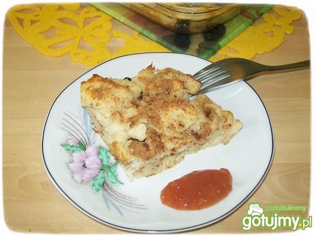 Pudding chlebowy.