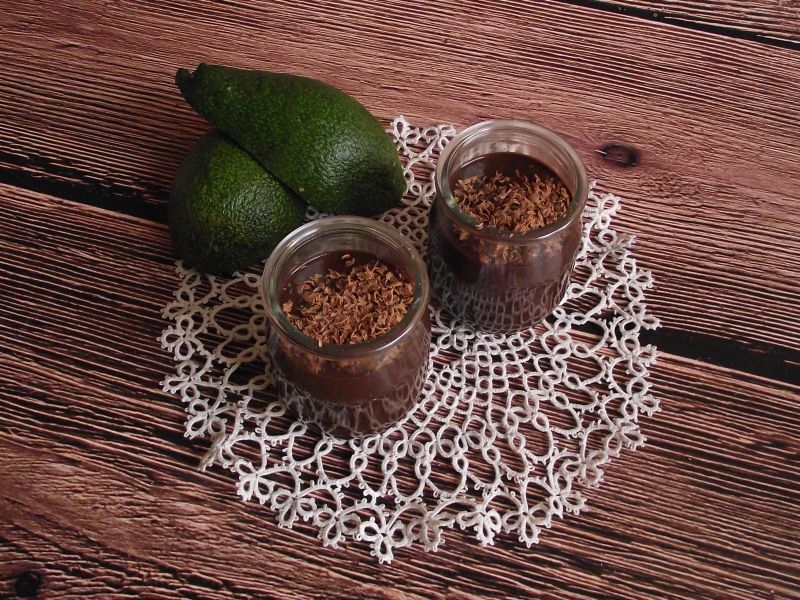 Pudding czekoladowy z awokado