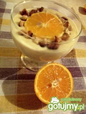 Pudding ryżowy z orzechami Pudding ryżowy z orzechami