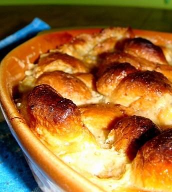 Pudding z croissantów Pudding z croissantów