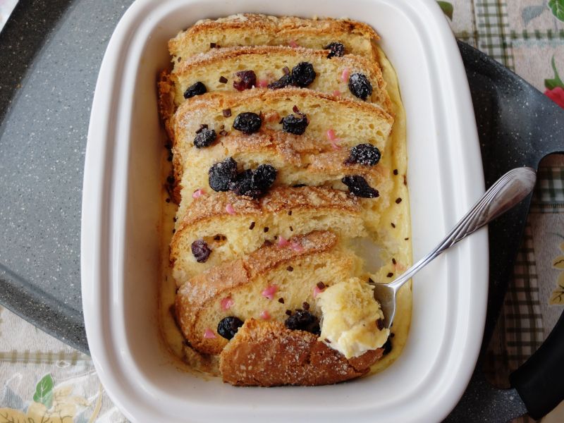 Pudding z drożdżówki (lub chałki)  Pudding z drożdżówki (lub chałki)