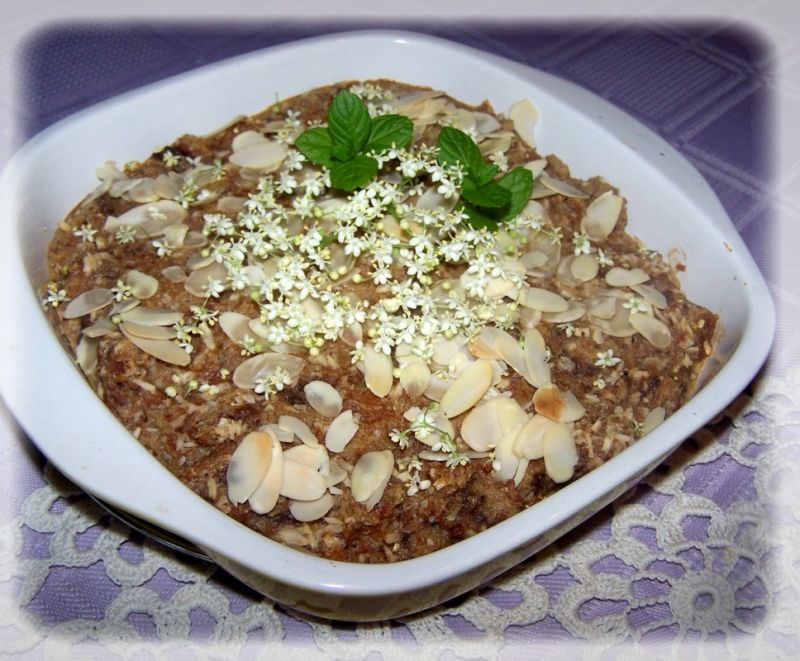 Puding z kwiatem bzu i cytryną