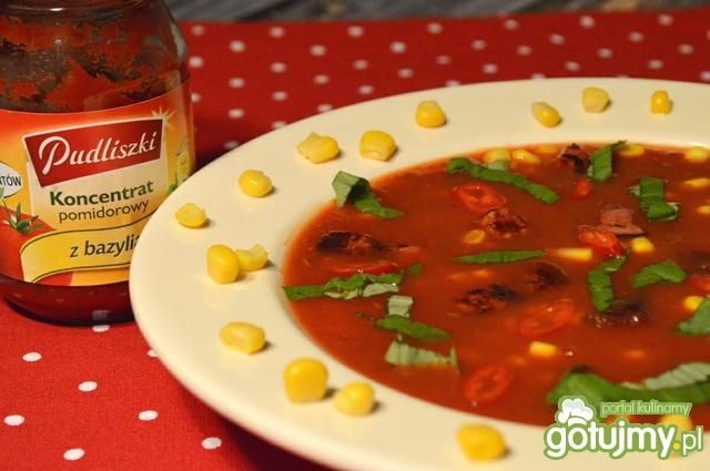 Pudliszkowa z chipsami z boczku