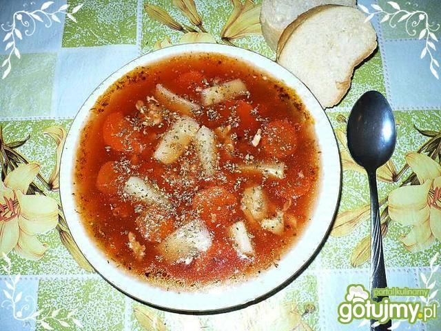 Pudliszkowa zupa z kurczakiem