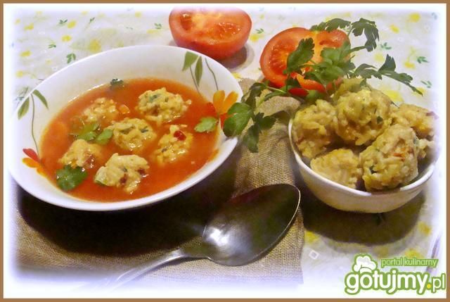 Pudliszowa z ryżowymi kluseczkami 