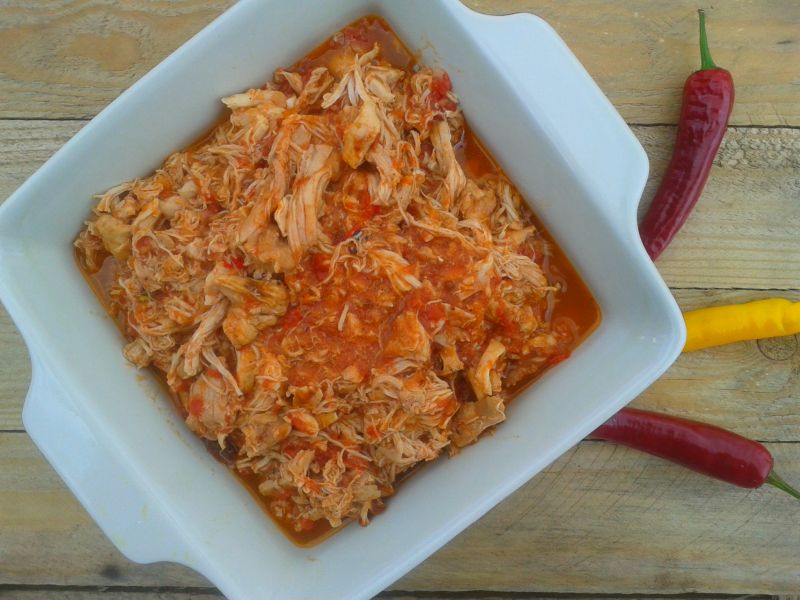 Pulled chicken czyli wyczesany kurczak 