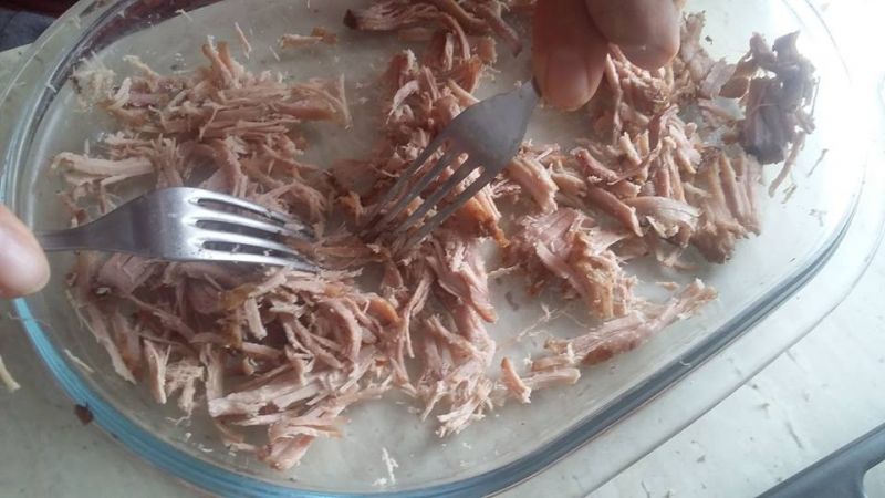 Pulled pork- wyczesane mięso wieprzowe