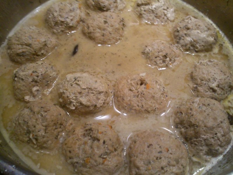 Pulpeciki porosołowe z kaszą manną Pulpeciki porosołowe z kaszą manną