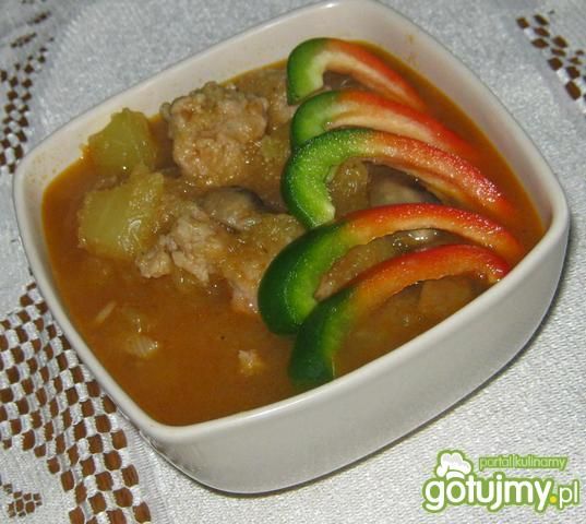 Pulpeciki w cukiniowym sosie