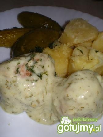 Pulpeciki w sosie koperkowym