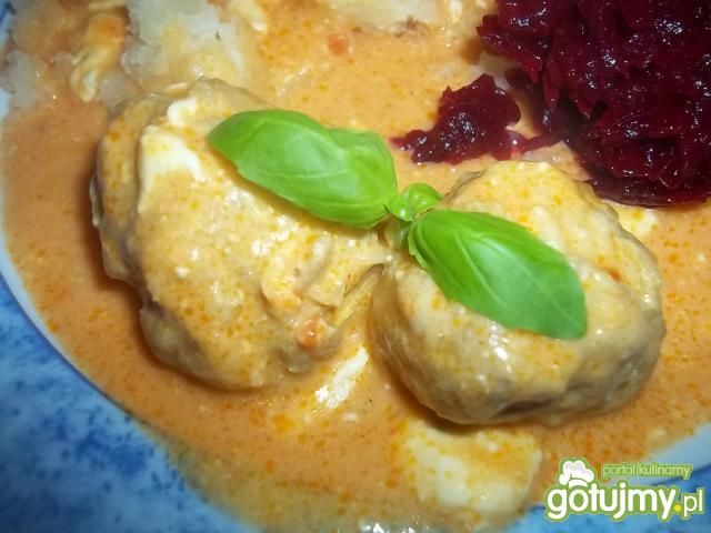 Pulpeciki w sosie pomidorowo-serowym Pulpeciki w sosie pomidorowo-serowym