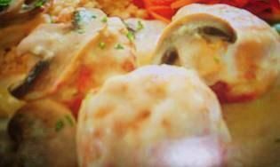 Pulpeciki z pieczarkami Pulpeciki z pieczarkami