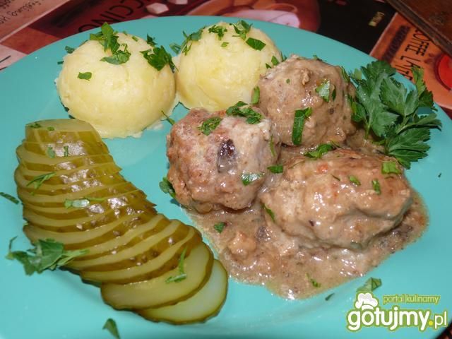 Pulpeciki z suszonymi grzybami