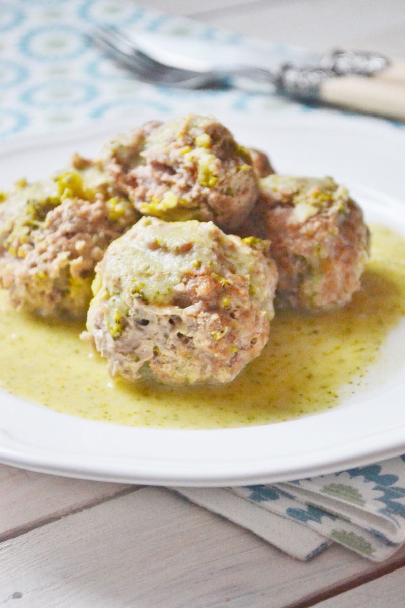 Pulpety mięsno - brokułowe