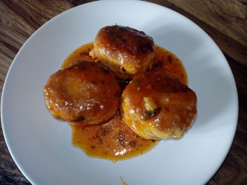 Pulpety w ketchupie z cukinii Pulpety w ketchupie z cukinii
