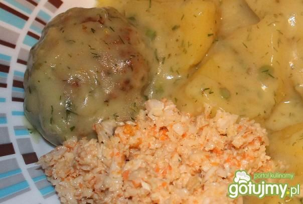 Pulpety w sosie koperkowym wg kropellka Pulpety w sosie koperkowym wg kropellka