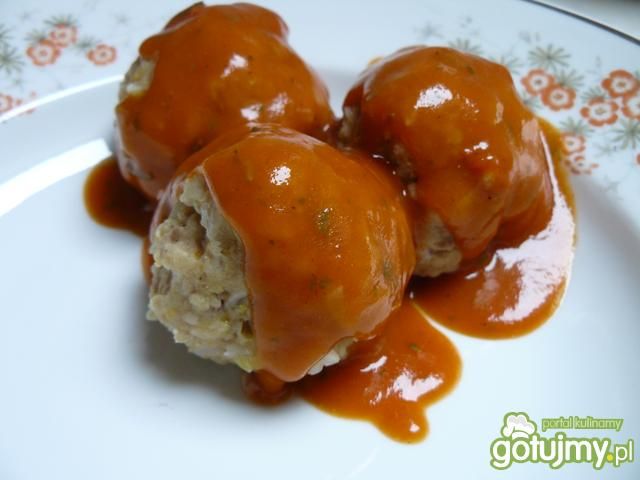 Pulpety w sosie pomidorowym. Pulpety w sosie pomidorowym.