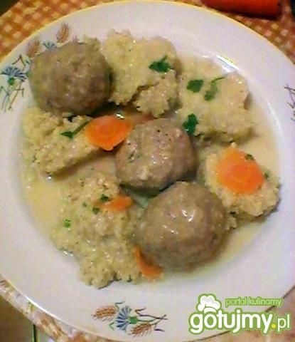 pulpety wieprzowe w śmietankowym sosie