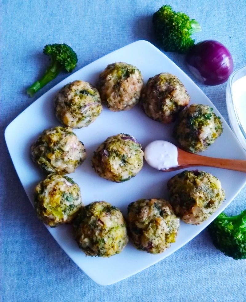 Pulpety z brokułu Pulpety z brokułu