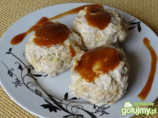 Pulpety z indyka gotowane na parze