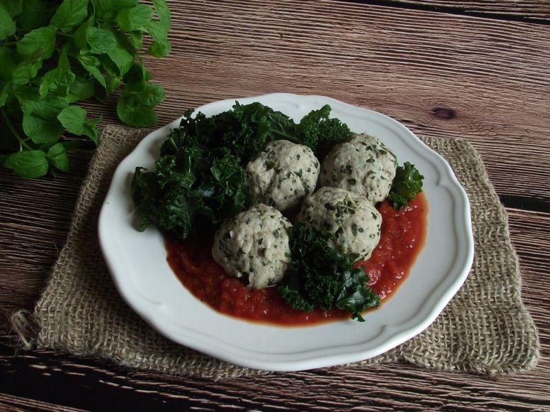 Pulpety z jarmużem Pulpety z jarmużem