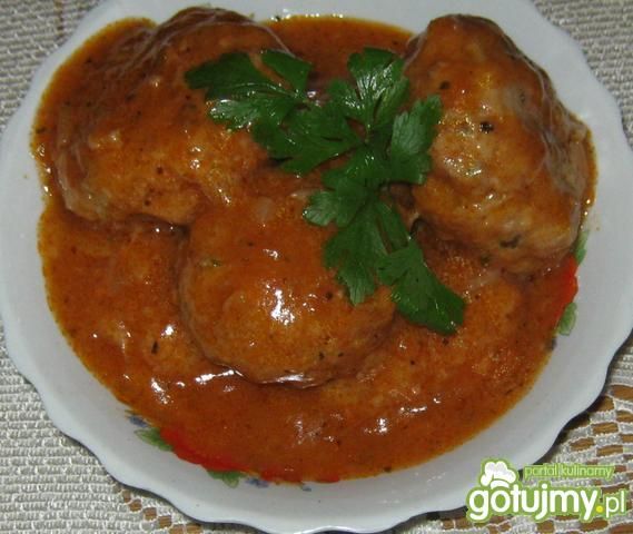 Pulpety z kapustą w sosie Pulpety z kapustą w sosie