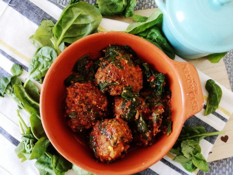 Pulpety z leśnymi grzybami i papryką Pulpety z leśnymi grzybami i papryką