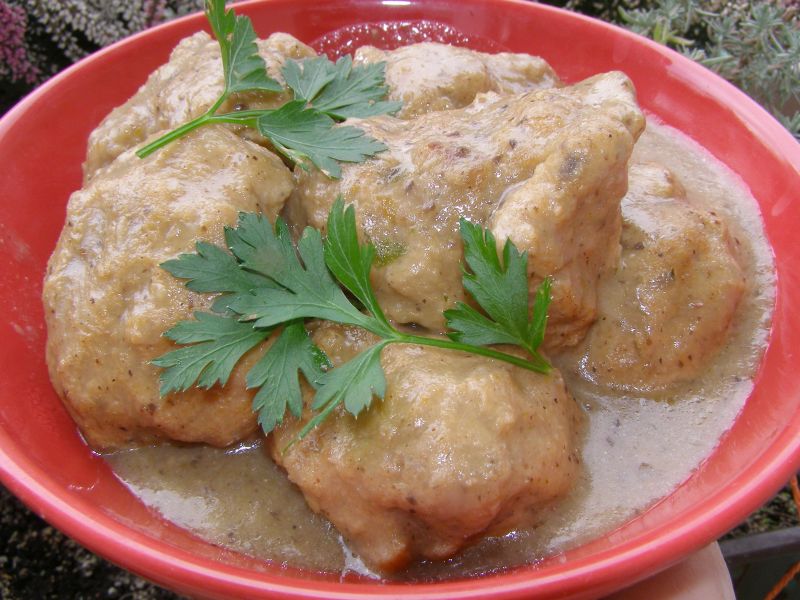 Pulpety z łopatki w sosie grzybowym Pulpety z łopatki w sosie grzybowym