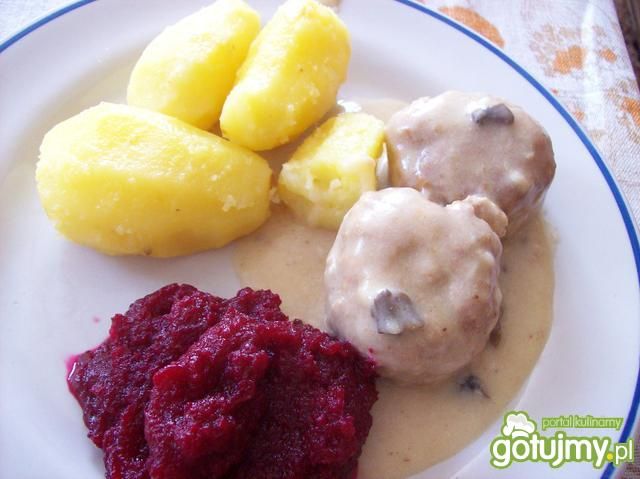 Pulpety z pieczarkami Pulpety z pieczarkami