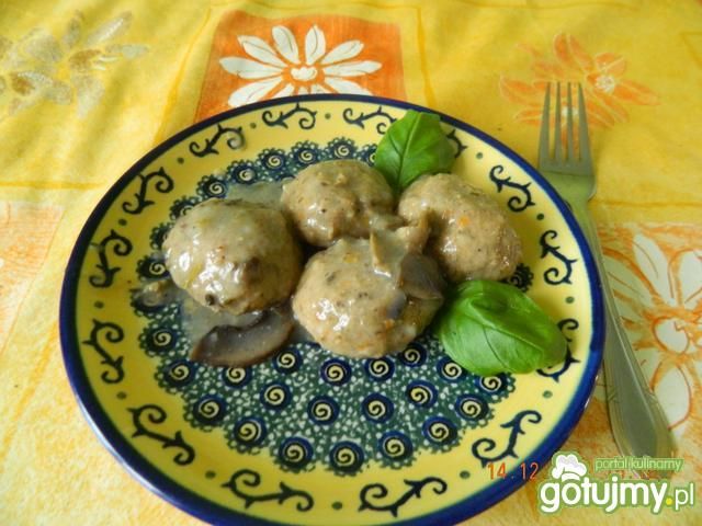 Pulpety z pieczarkami