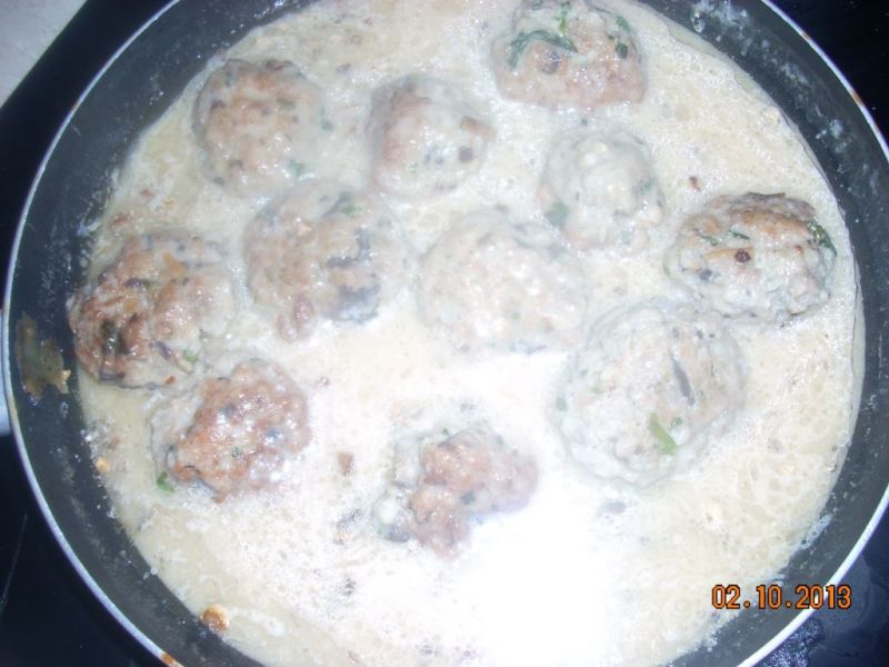 Pulpety z płatkami owsianymi 