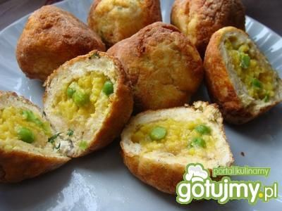 Pulpety z ryżem i groszkiem