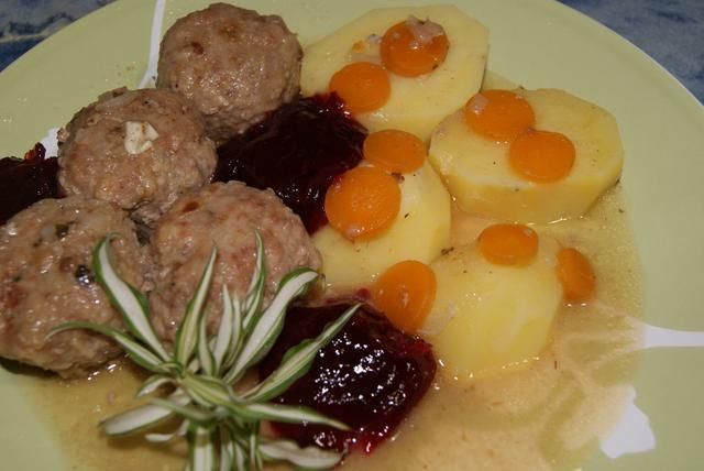 Pulpety z żurawiną Pulpety z żurawiną