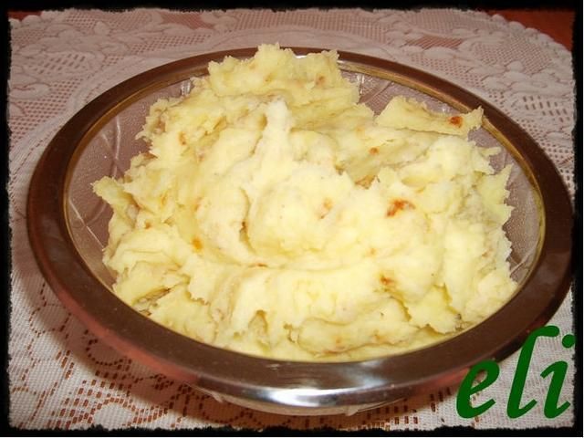 Pure ziemniaczane z prażoną cebulką Eli