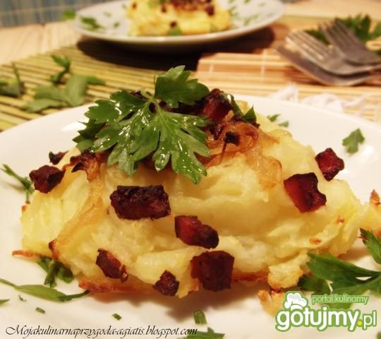 Pure ziemniaczane zapiekane  Pure ziemniaczane zapiekane