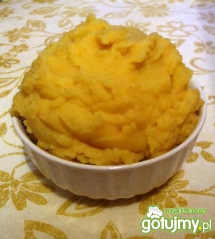 Pure ziemniaczano-dyniowe z czosnkiem