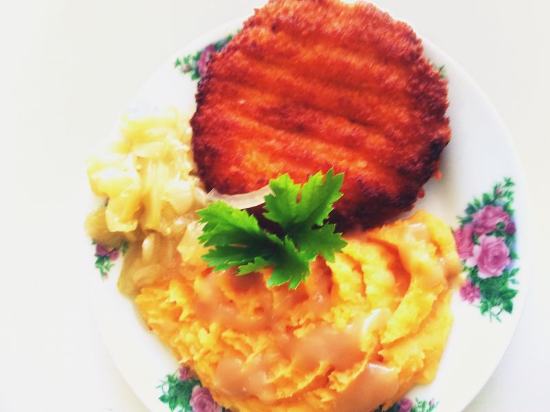 Puree z batata i ziemniaków Puree z batata i ziemniaków