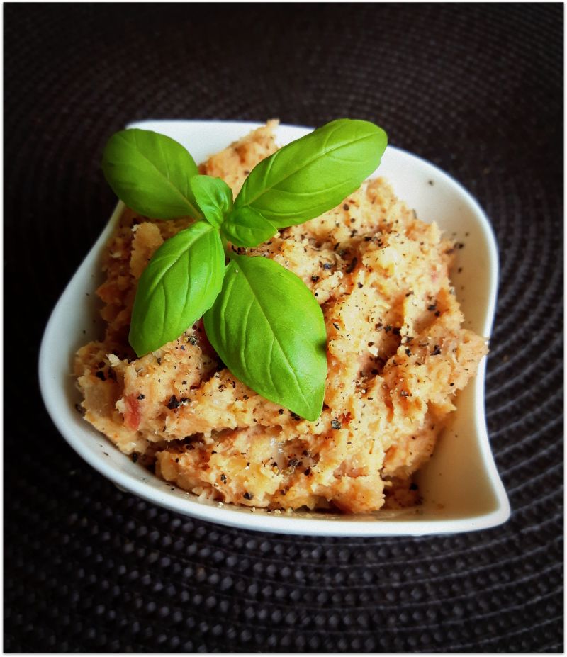 Puree z białej fasoli