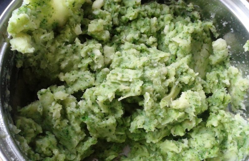 Puree z brokułami Puree z brokułami