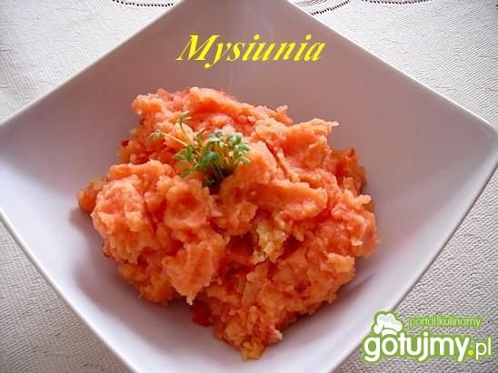 Puree z dodatkiem buraka