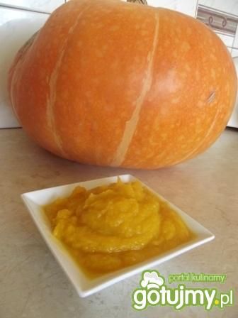 Puree z dyni gotowanej 