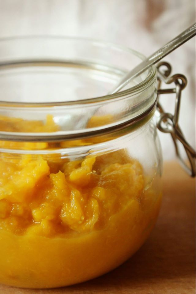 Puree z dyni z rozmarynem