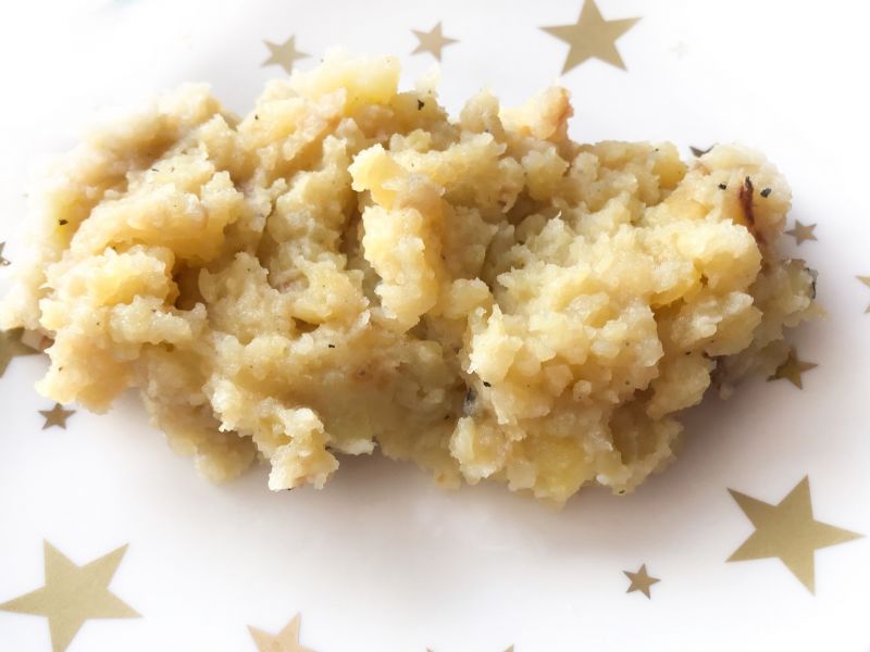 Puree z grillowanych ziemniaków