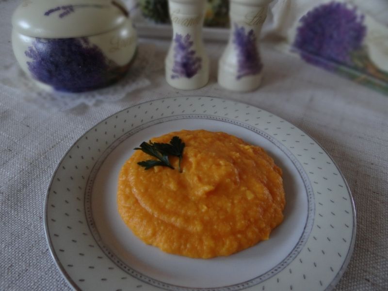 Puree z marchewki wg Megg