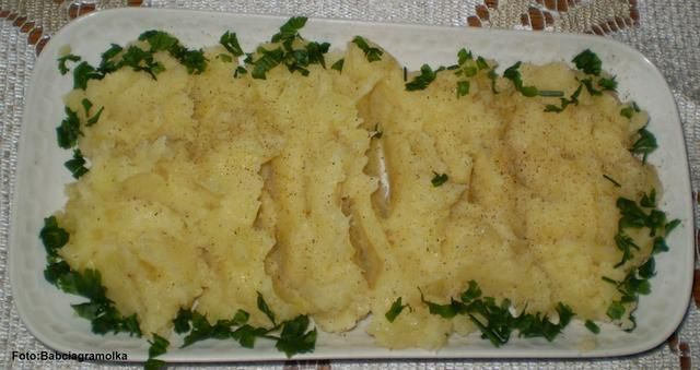 Puree ziemniaczane z gałką muszkatołowa 